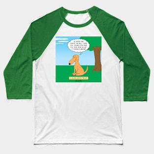 A Golden Non-Retriever Baseball T-Shirt